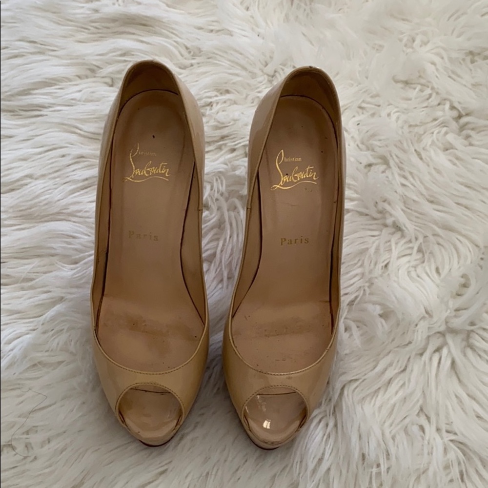 Christian Louboutin Nude Heels